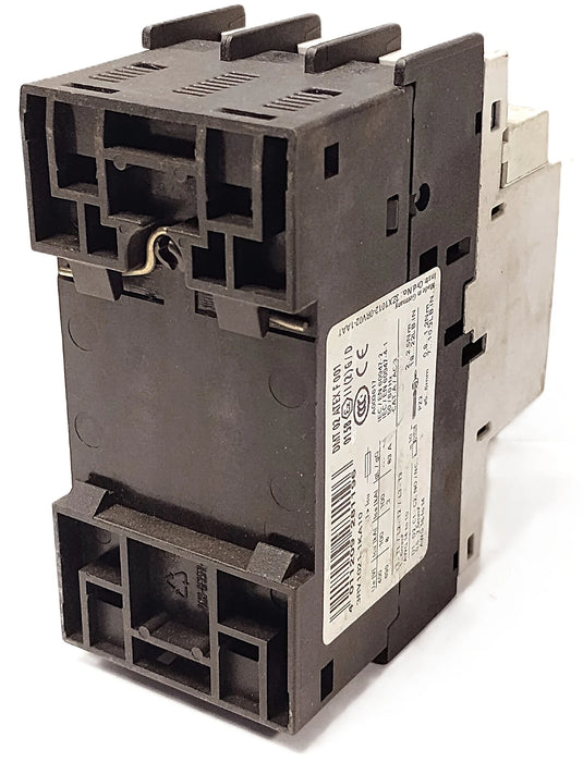 Siemens 3RV1021-1KA10 400/690 V 9/12.5 A Circuit Breaker w/ Motor Protection