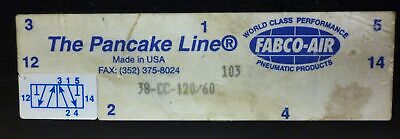 Fabco-Air 38-CC-120/60 Directional Control Solenoid Valve