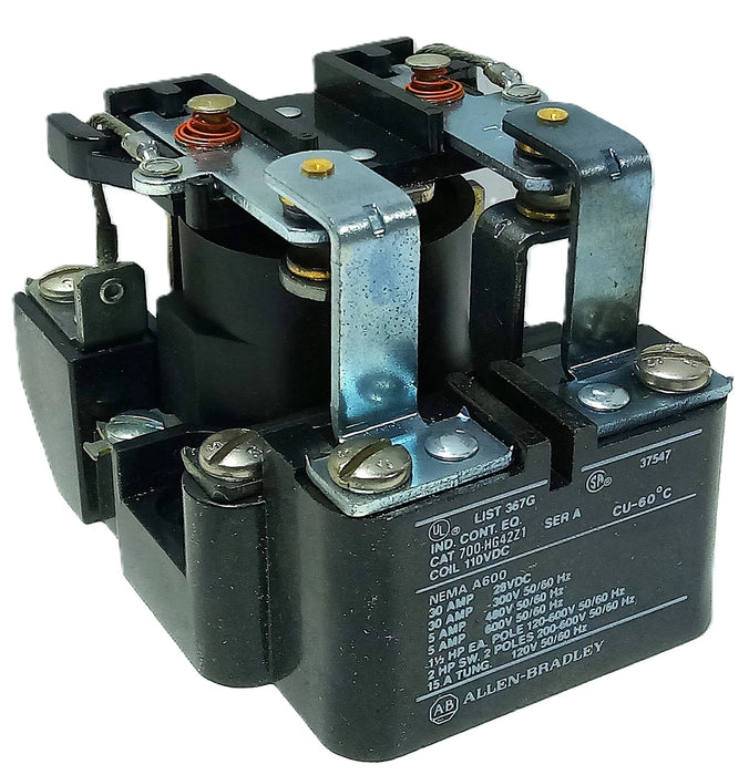 Allen-Bradley 700-HG42Z1 110 V 40 A DPDT Power Relay