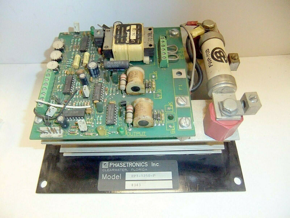 PHASETRONICS EP1-1250-F POWER CONTROL