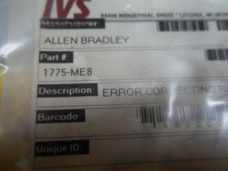 Allen-Bradley 1775-ME8 Memory Module