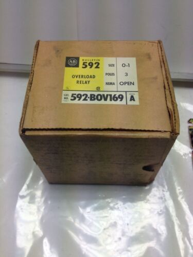Allen-Bradley 592-B0V169 SERIES B OVERLOAD RELAY