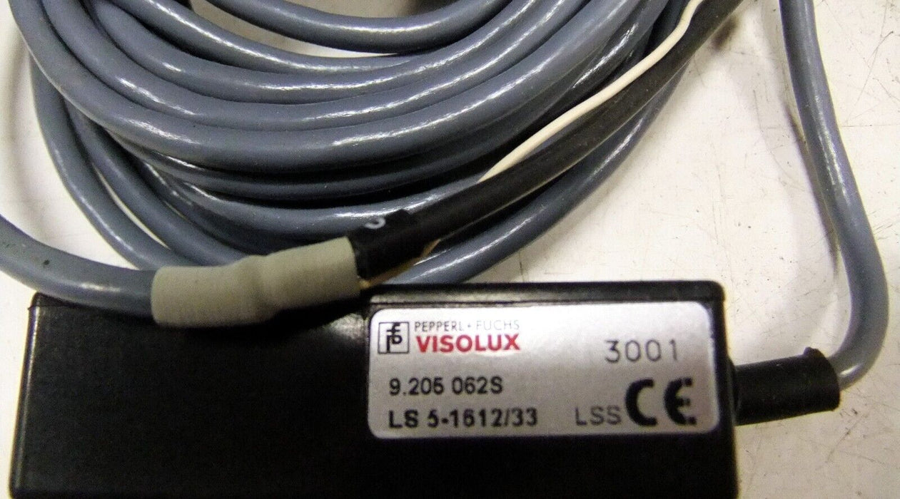 Pepperl Visolux LS-5-1612/33 Photoelectric Thru Beam Sensor