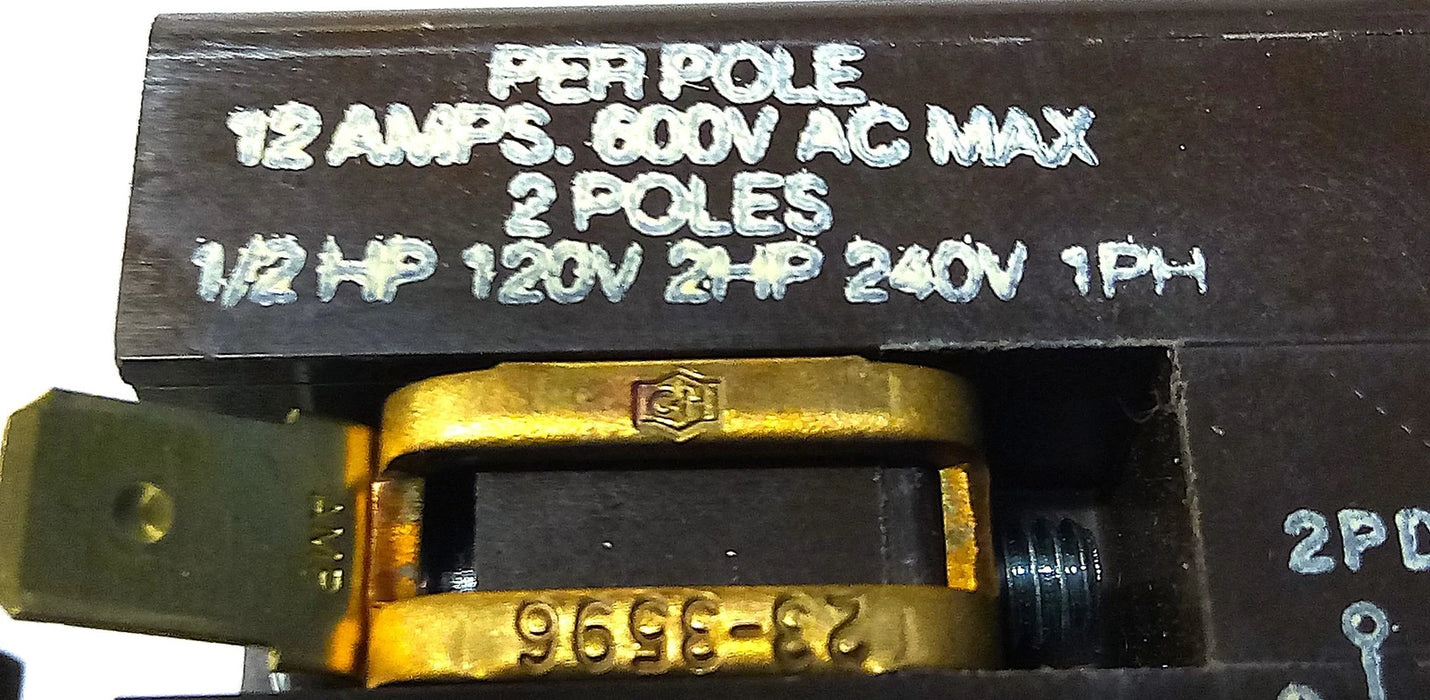 Cutler-Hammer 9575H2615A 1057 120/240 V 12 A 2-Pole Relay
