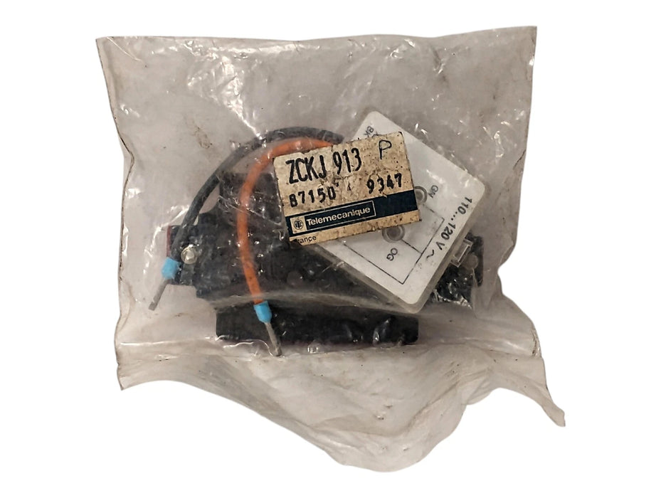 Telemecanique ZCK-J913 Indicator Light Module w/ Red Cover for Limit Switch