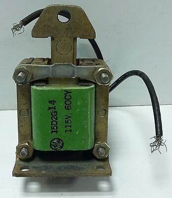 GE CR9500A104BG2A 115 V AC Push-Type Linear Solenoid