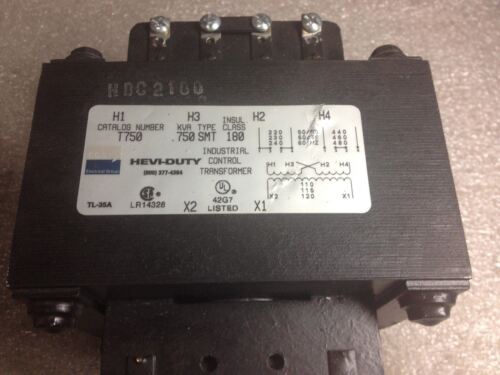Sola/Hevi-Duty T750 Industrial Control Transformer