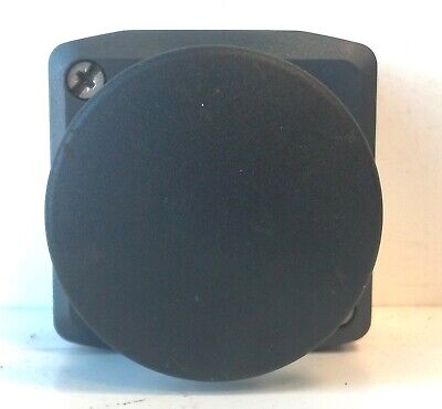 Telemecanique CM12 PG13.5 ISO20 Pushbutton Station w/ Black Mushroom Pushbutton
