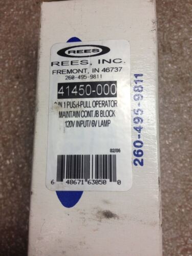REES 41450-000 PUSH PULL BUTTON