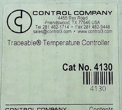 Traceable 4130 120 V AC Probe Style Temperature Controller w/ Timer