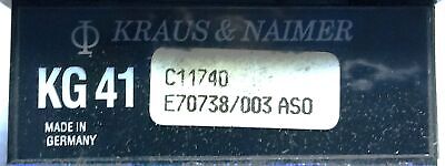Kraus & Naimer KG41-C11740 600 V AC 30 A 15 hp Rotary Disconnect Switch