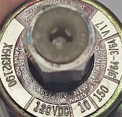 Skinner X5H32190 Solenoid valve