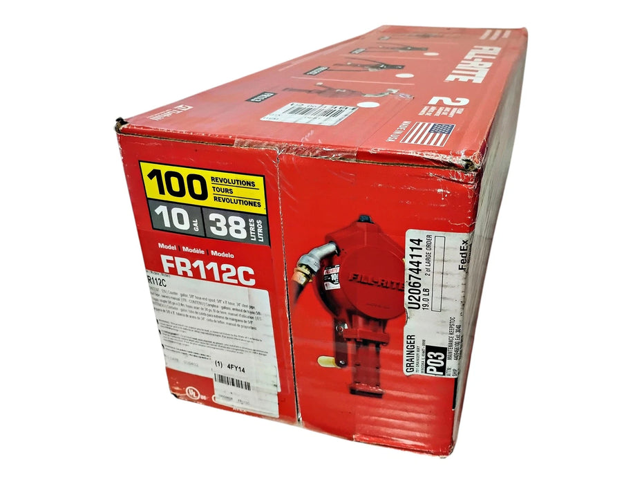 Tuthill Fill-Rite FR112C Rotary Hand Pump w/ Gallon Counter & 8-ft Hose