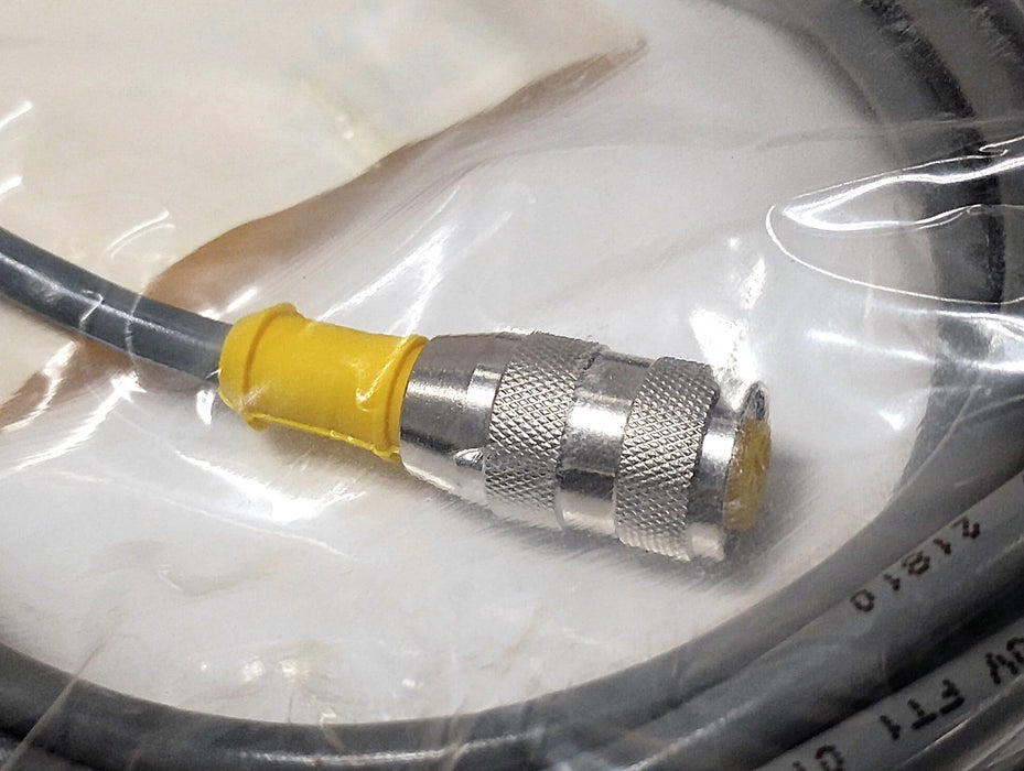 Turck RK-4T-5 3-Wire Cable w/ 1 M12 Euro Fast Connector