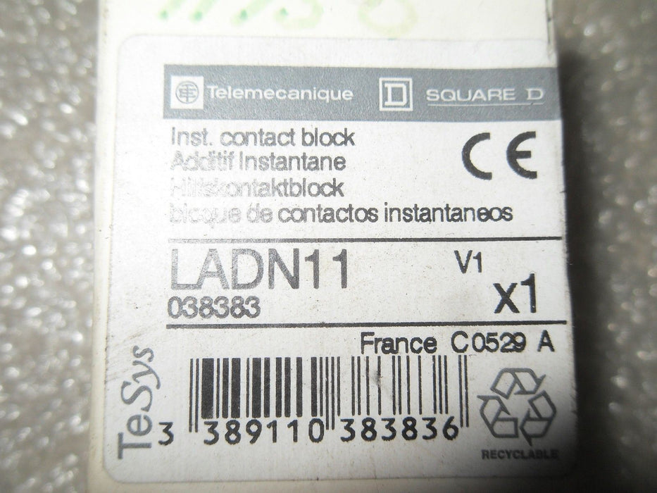 Telemecanique LADN11 Iinst Contact Block