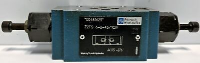 Rexroth Z2FS6-2-43-1QV Double Throttle Hydraulic Valve