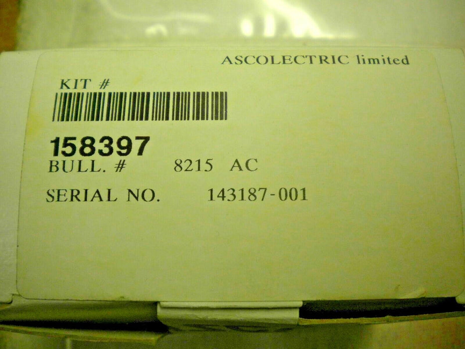 ASCO 158397 Rebuild Kit
