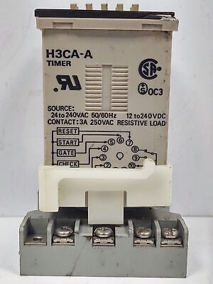 Omron H3CA-A Solid State Digital Timer with LCD Display
