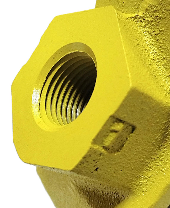 Parker LV4N6B 300 psi 1/2" NPT Push/Pull Lockable Safety Air Control Valve