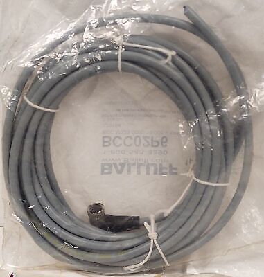 Balluff BCC02P6 BCC M323-0000-10-001-VX8334-050 Single-Ended PLC Cable