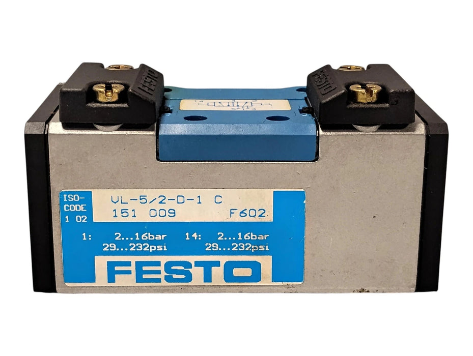 Festo VL-5/2-D-1-C 2-16 bar Pneumatic Valve