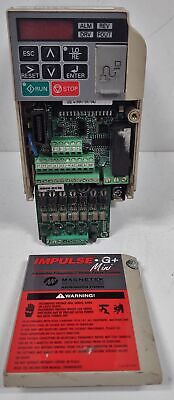Yaskawa CIMR-VU2A0006BAA 240 V 3 Phase 1 hp Variable Frequency Drive