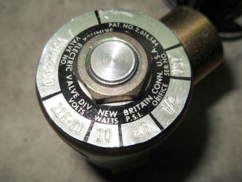 Skinner V5D22390 1/4" Solenoid Valve 115V 60Hz 20 Psi