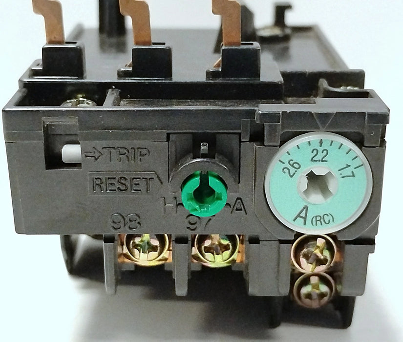 NAIS BMF9047N FT20N-2.2A 600 V AC 1.7-2.6 A 3-Pole Overload Protection Relay