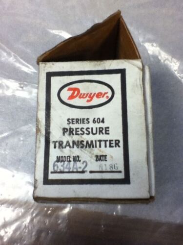 DWYER 634A-2 PRESSURE TRANSMITTER