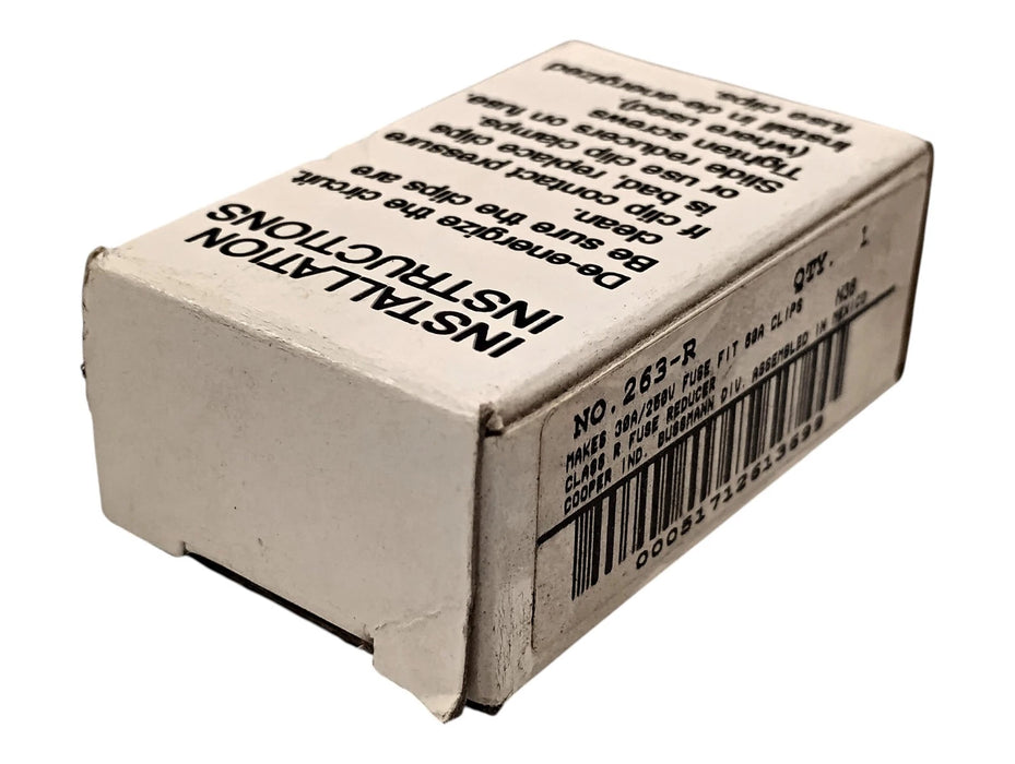 Bussmann 263-R 250 V 30 A Fuse Reducer Kit for Class R Fuses