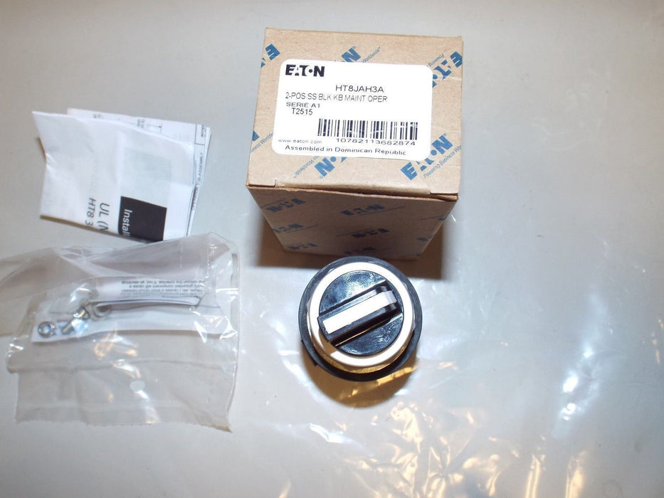 EATON HT8JAH3A SELECTOR SWITCH (BLACK