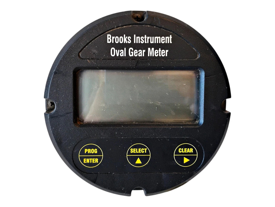 Brooks Instrument BM04ASRF2R1AKAA 800 PSIG 0.26-7.93 GPM Oval Gear Flow Meter