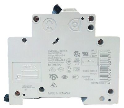 Eaton FAZ-C4/1-SP 277 V AC 48 V DC 4 A 1 P Miniature Supplementary Protector