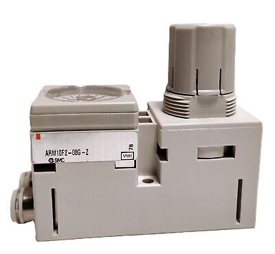 Numatics ARM10F0-00G-Z Compact 7-100 psi Air Pressure Regulator w/ Gauge