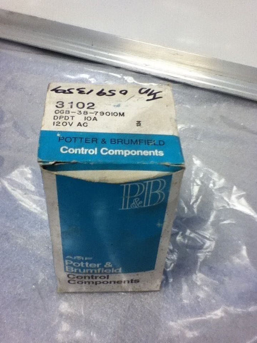 Potter & Brumfield CGB-38-79010 M Time Delay Relay