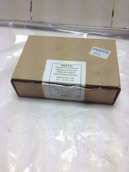 Festo 104211 Wearing Parts Missing Components