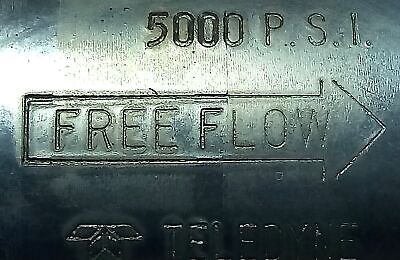 Teledyne 459-11/4S2-6 5000 psi High Pressure Check Valve