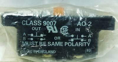Square D 9007-AO-2 9007AO2 600 V AC 15 A Miniature Snap Action Switch