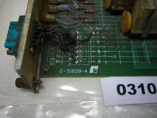 Reliance PC Board Relay Card 0-51839-4