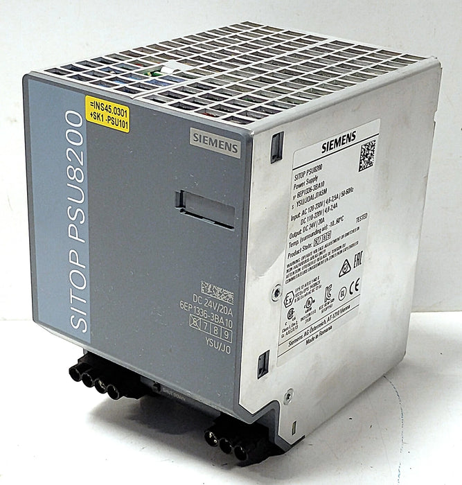 Siemens 6EP1336-3BA10 SITOP PSU8200M Power Supply