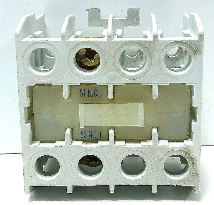 Cutler-Hammer C320KGT8 Auxiliary Contact Block for Contactors