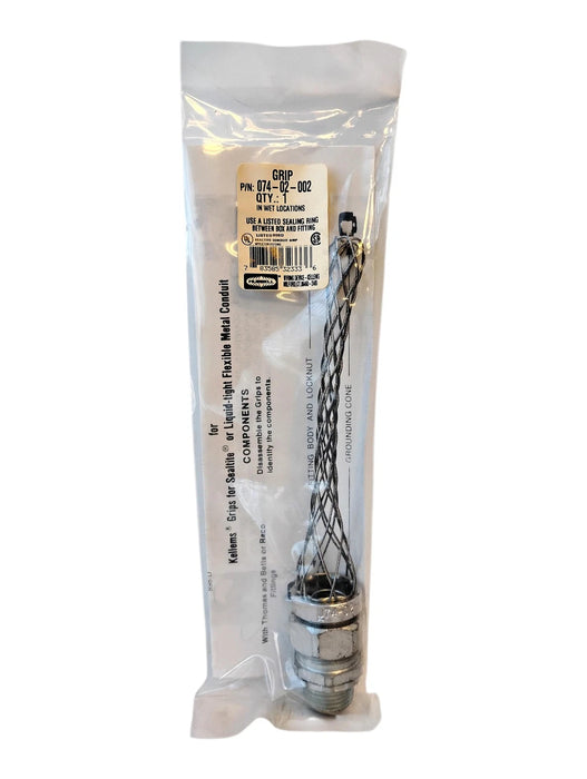 Hubbell 074-02-002 07402002 1/2" Grip for Sealtite or Liquid-tight Flex Conduit