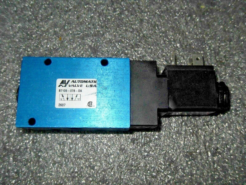 Automatic Valve B7106-078-Da Solenoid Valve