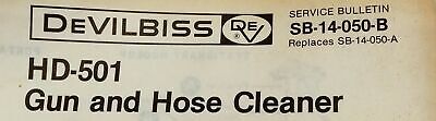 DeVilbiss HD-501 Hose And Paint Gun Cleaner