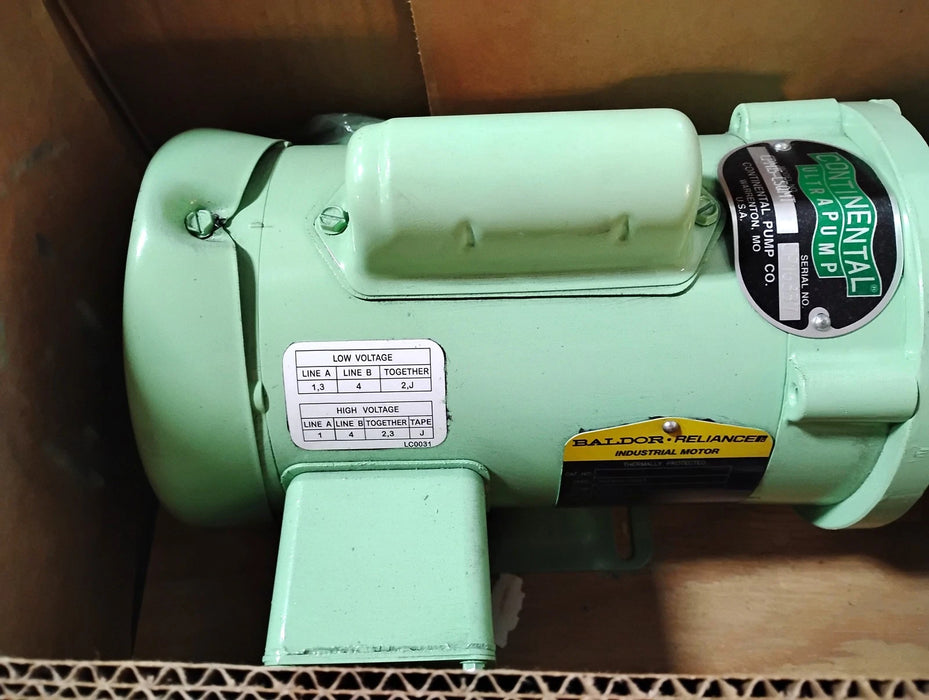 Continental Pump CPM15-CSQMT 115/230 V 1/2 HP Cast Iron Progressive Cavity Pump