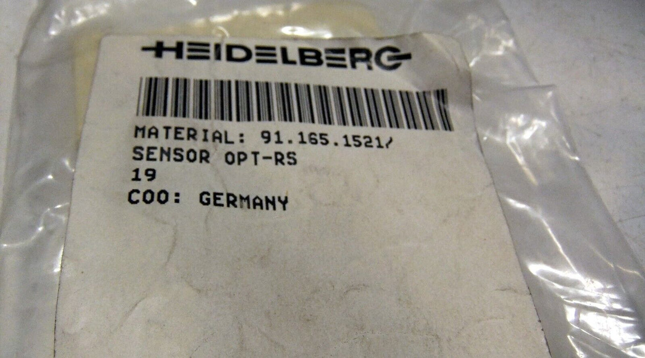 Heidelberg Photoelectric Sensor 91.165.1521/