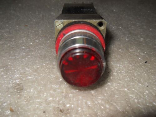 1 Allen-Bradley 800MR-PT16A AMBER ROUND PILOT LIGHT