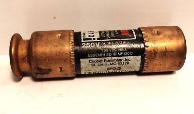Bussmann FRN-R-10 250 V AC 30 A Current-Limiting Time-Delay Fuses