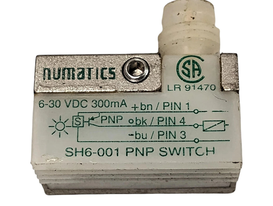 Numatics SH6-001 6-30 V DC 300 mA Hall Effect Cylinder Position Switch