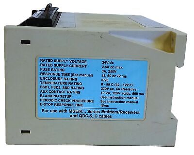 Banner Engineering GMMDSDINT-1T2 MINI-SCREEN Dual Controller for Light Curtain